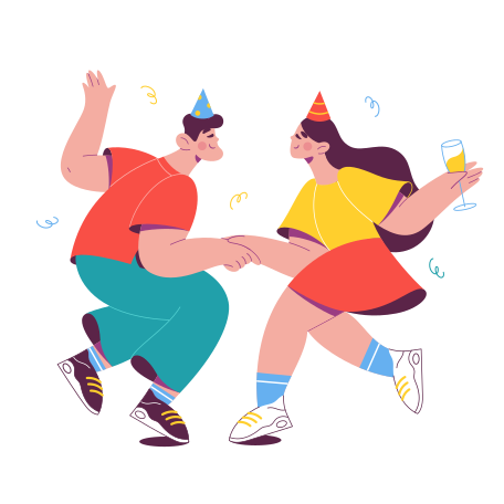 People dancing
